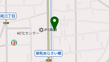 青木ガラス店の地図画像