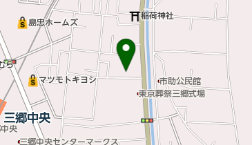 入江硝子店の地図画像