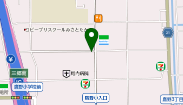 きもの高野の地図画像