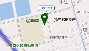 三郷市シルバー人材センター(公益社団法人)の地図画像