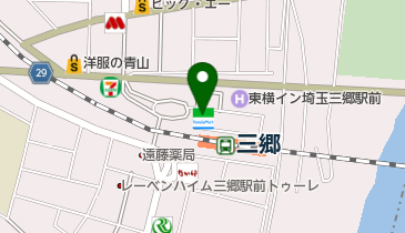 セコム株式会社三郷営業所の地図画像