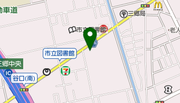 亀有信用金庫三郷研修所の地図画像