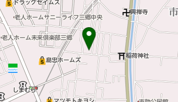 草庵寺の地図画像