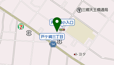大塚ふとん店の地図画像