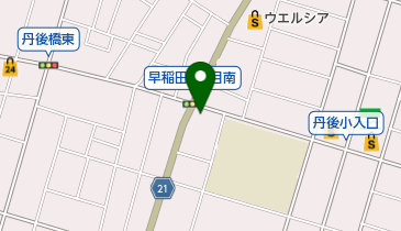 有限会社フレッシュソメヤ 早稲田店の地図画像