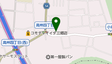 日商岩井三郷マンションの地図画像