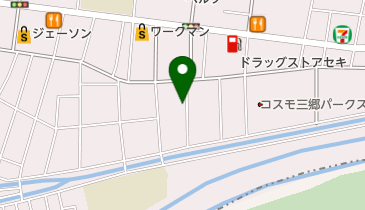 あや美容室の地図画像