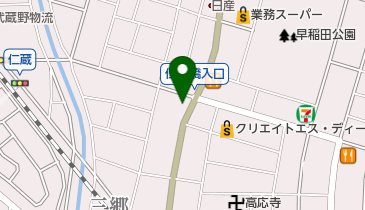 株式会社三郷地所の地図画像