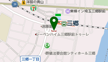 めがねハウス21 三郷店の地図画像