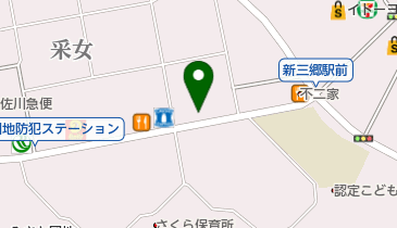 珍来新三郷店の地図画像