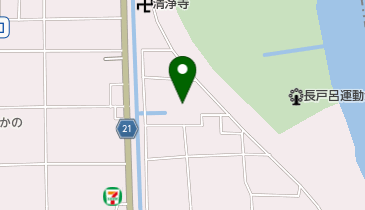 大場川下流排水機場の地図画像