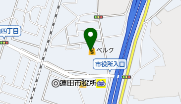 タンポポクリーニングベルク黒浜店の地図画像