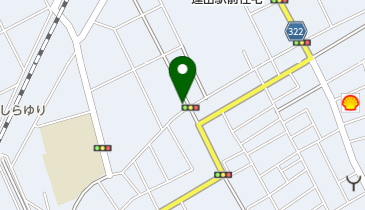 美容室トルテュトコの地図画像