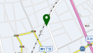 ビューティーサロンマッチの地図画像