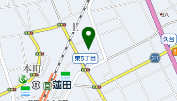中里製帽所の地図画像