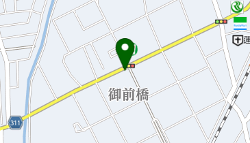 居酒屋大喜の地図画像