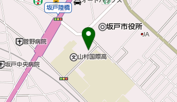 坂戸市立 中央公民館の地図画像