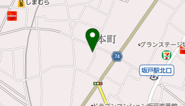 松本一男ギター教室の地図画像