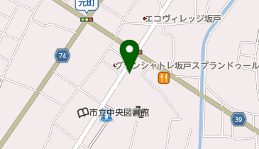 学生衣料専門店かのとの地図画像