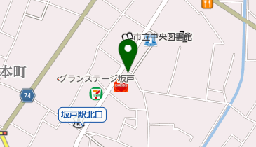 白栄舎の地図画像