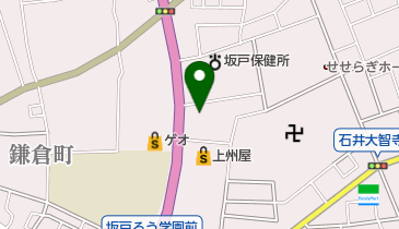 坂戸市社会福祉協議会の地図画像