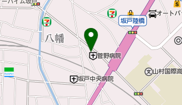 坂戸コンタクトレンズ研究所の地図画像