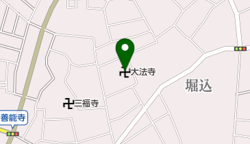 大法寺の地図画像