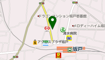 新井屋精肉店サンロード店の地図画像