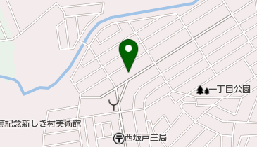 西坂戸接骨院の地図画像