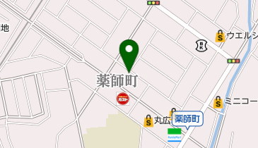 ヒロ美容室の地図画像