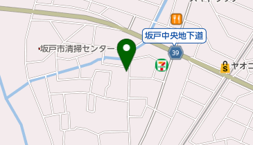 美容室いずみの地図画像