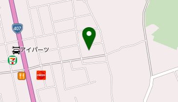 美容室フローラの地図画像