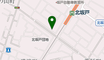 太田屋米穀店北坂戸店の地図画像