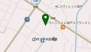 有限会社坂戸保険の地図画像