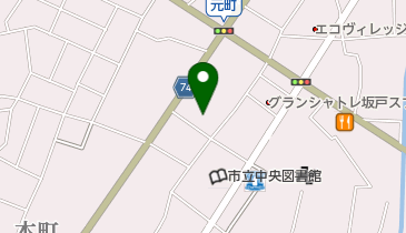 福島洋品店の地図画像