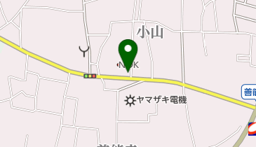 うらの理容店の地図画像