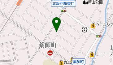 カットハウスKISHIの地図画像