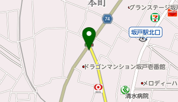 花きゃべつの地図画像