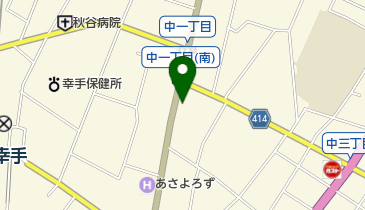 岩間荒物店の地図画像