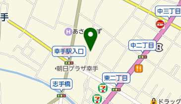 横川電機の地図画像