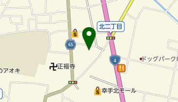 内田電気商会の地図画像