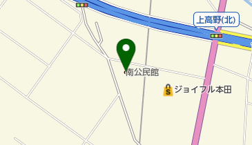 幸手市 南公民館の地図画像