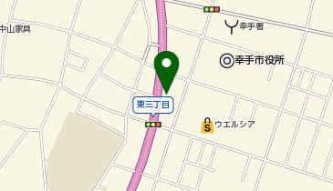 トヨタカローラ埼玉株式会社幸手東店の地図画像