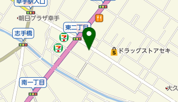 ハーティ美容室の地図画像