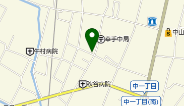 ビューティーサロンフランセの地図画像