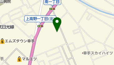 美容室Piscesの地図画像