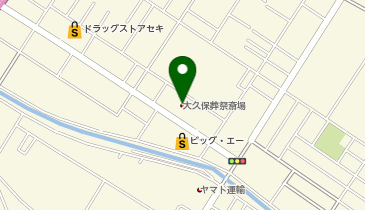 有限会社大久保葬祭仏壇センターの地図画像