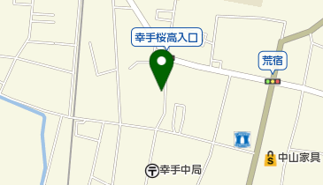 カットハウスかみ床の地図画像