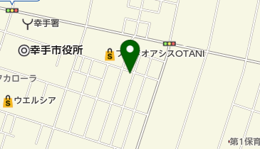 パール理容店の地図画像