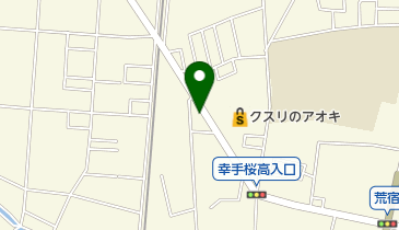 ヘアーサロンミヤザキの地図画像